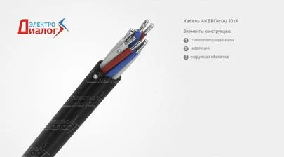АКВВГнг(A) 10х4