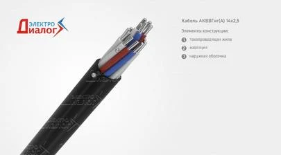АКВВГнг(A) 14х2,5